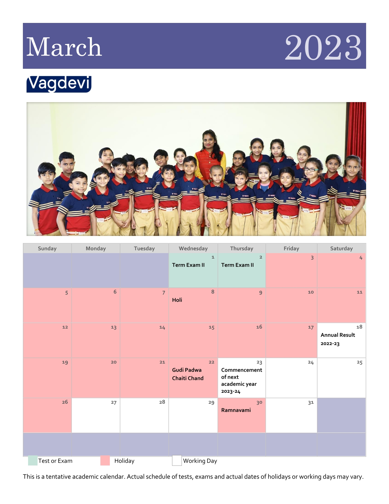 VVIS Academic Calendar 2022-23_Class I to V-7